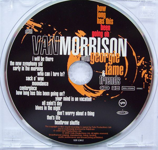 Van Morrison With Georgie Fame & Various - How Long Has This Been Going On (CD)