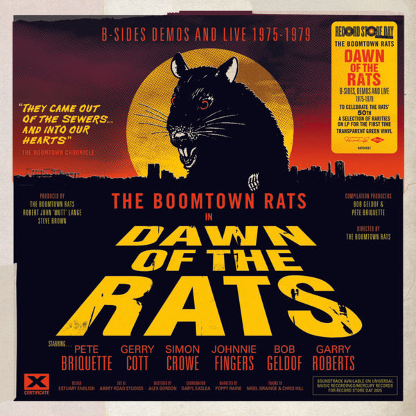 Boomtown Rats, The - Dawn Of The Rats: B-Sides, Demos And Live 1975-1979 (Green Vinyl LP)