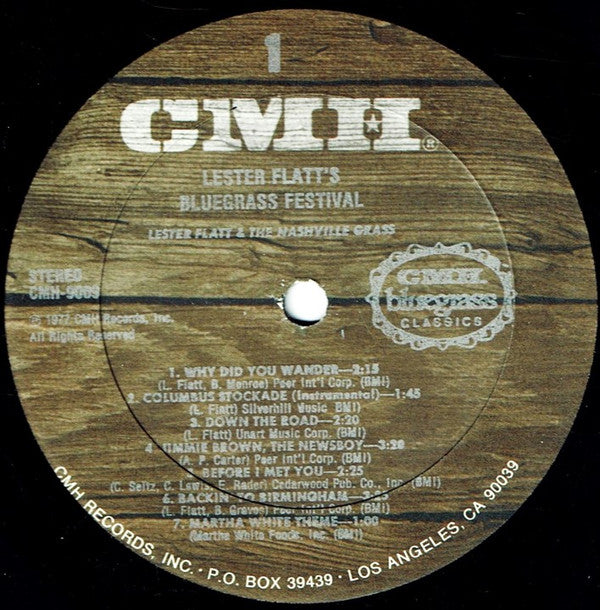 Lester Flatt & Nashville Grass, The, Lewis Family, The • Pinnacle Boys, The And For The First Time: Lewis Phillips - Lester Flatt's Bluegrass Festival (LP Tweedehands) - Discords.nl