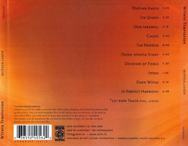 Within Temptation - Mother Earth (CD Tweedehands)