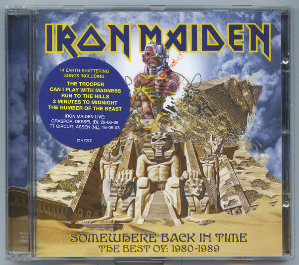 Iron Maiden - Somewhere Back In Time (The Best Of: 1980-1989) (CD Tweedehands)