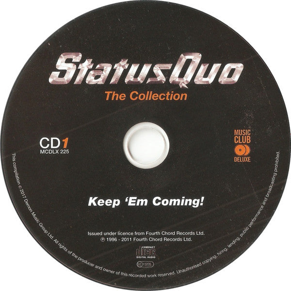 Status Quo - Keep 'Em Coming - The Collection (CD)