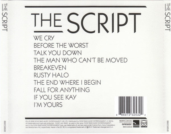 Script, The - The Script (CD Tweedehands) - Discords.nl