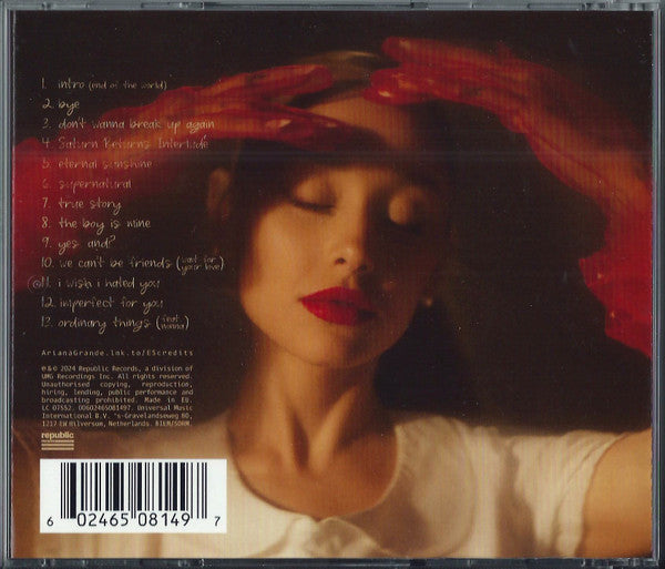 Ariana Grande - Eternal Sunshine (CD)