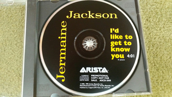 Jermaine Jackson - I'd Like To Get To Know You (CD Tweedehands)
