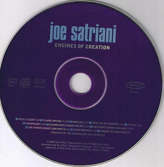 Joe Satriani - Engines Of Creation (CD Tweedehands)