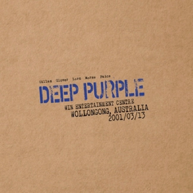 Deep Purple - Live in wollongong 2001 (CD)