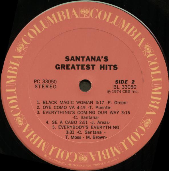 Santana - Santana's Greatest Hits (LP Tweedehands) - Discords.nl