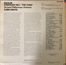 Gustav Mahler - Israel Philharmonic Orchestra, Zubin Mehta - Symphony No. 1 "The Titan" (LP Tweedehands)