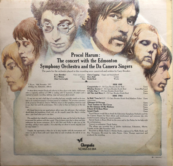 Procol Harum In Concert With The Edmonton Symphony Orchestra - Live (LP Tweedehands)