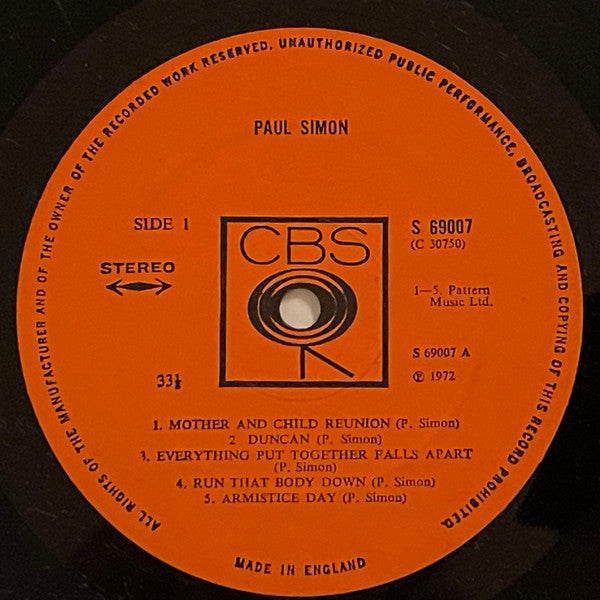 Paul Simon - Paul Simon (LP Tweedehands)