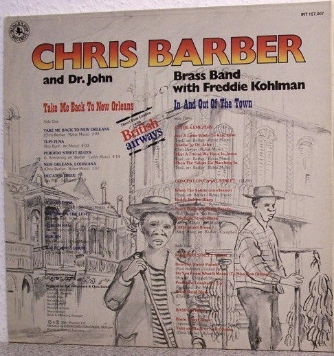 Chris Barber And Dr. John - Take Me Back To New Orleans (LP Tweedehands)