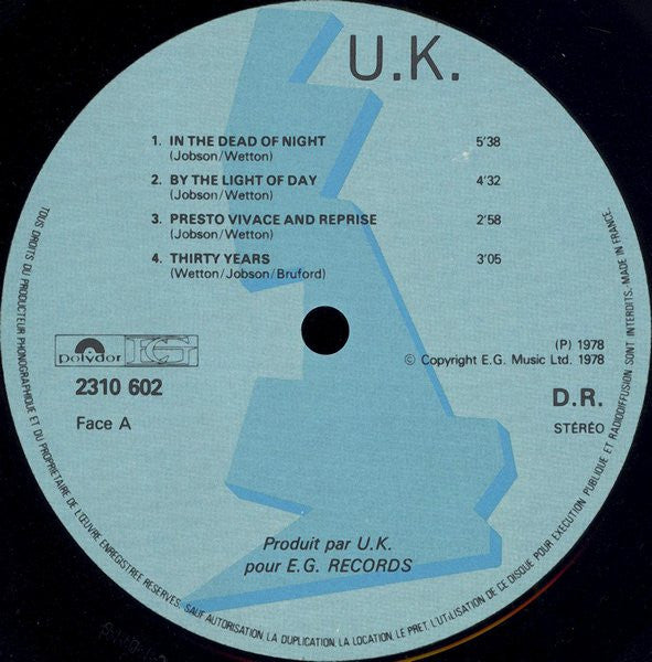 UK - U.K. (LP Tweedehands)