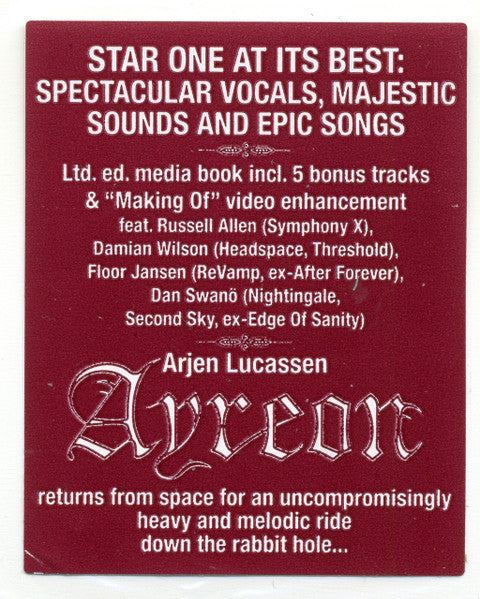 Arjen Anthony Lucassen's Star One - Victims Of The Modern Age (CD)