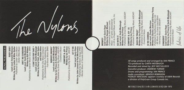 Nylons, The - Fabric Of Life (CD Tweedehands) - Discords.nl