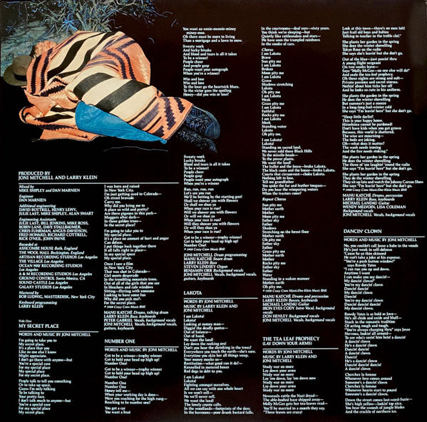 Joni Mitchell - Chalk Mark In A Rain Storm (LP Tweedehands) - Discords.nl