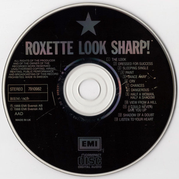 Roxette - Look Sharp! (CD)