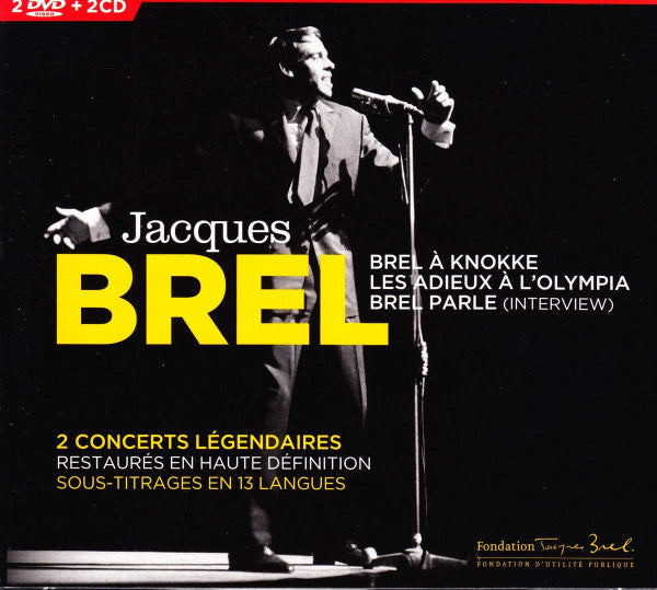Jacques Brel - En Concert (CD Tweedehands)