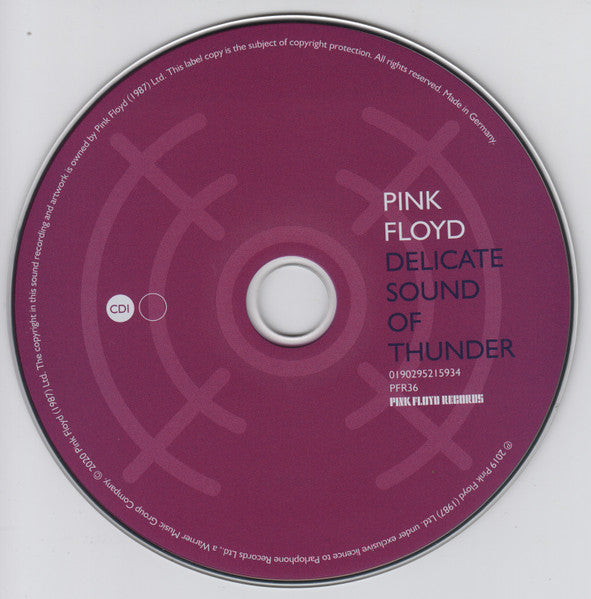 Pink Floyd - Delicate Sound Of Thunder (CD)