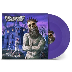 Phil Campbell and the Bastard Sons - Kings of the Asylum- Purple Vinyl (LP) - Discords.nl
