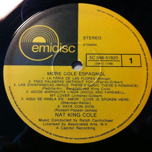 Nat King Cole - More Cole Español (LP Tweedehands)