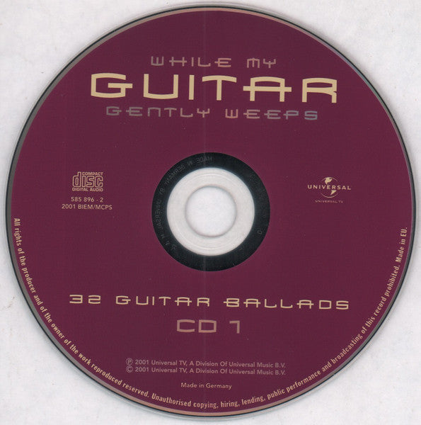 Various - While My Guitar Gently Weeps (CD)