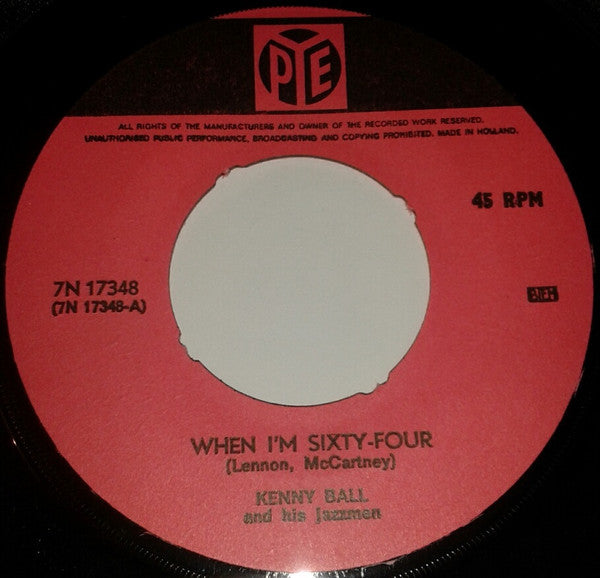 Kenny Ball And His Jazzmen - When I'm Sixty-Four (7-inch Tweedehands)