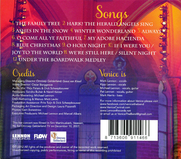 Venice (7) - A Venice Christmas Live (CD Tweedehands) - Discords.nl