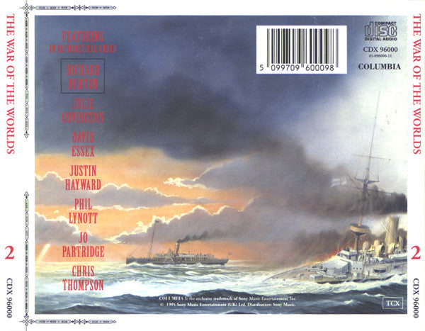 Jeff Wayne - The War Of The Worlds (CD)