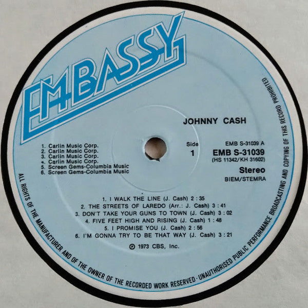 Johnny Cash - Johnny Cash (LP Tweedehands)