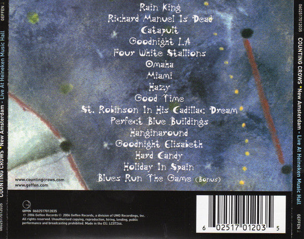 Counting Crows - New Amsterdam - Live At Heineken Music Hall (CD Tweedehands)