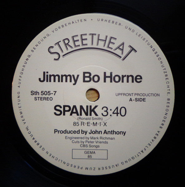 Jimmy "Bo" Horne - Spank (12" Tweedehands) - Discords.nl