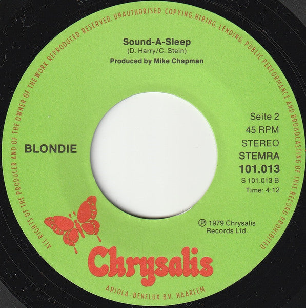 Blondie - Dreaming (7-inch Tweedehands)