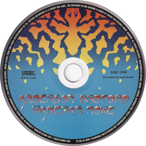 Anderson Bruford Wakeman Howe - Anderson Bruford Wakeman Howe (CD)