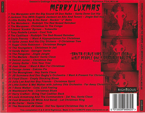 Various - Merry Luxmas – It’s Christmas In Crampsville! (CD)