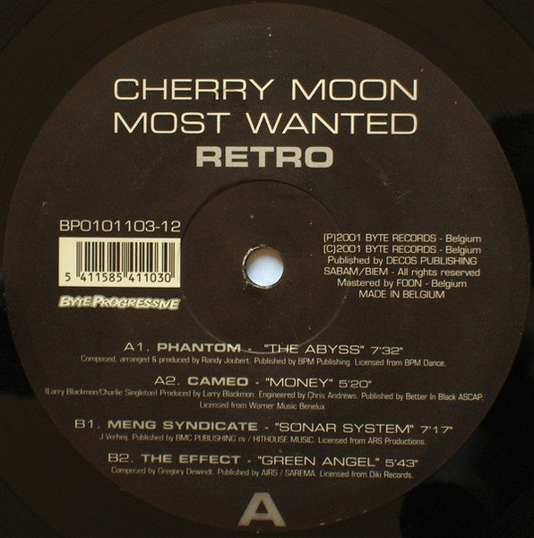 Various - Cherry Moon Most Wanted Retro (LP Tweedehands)