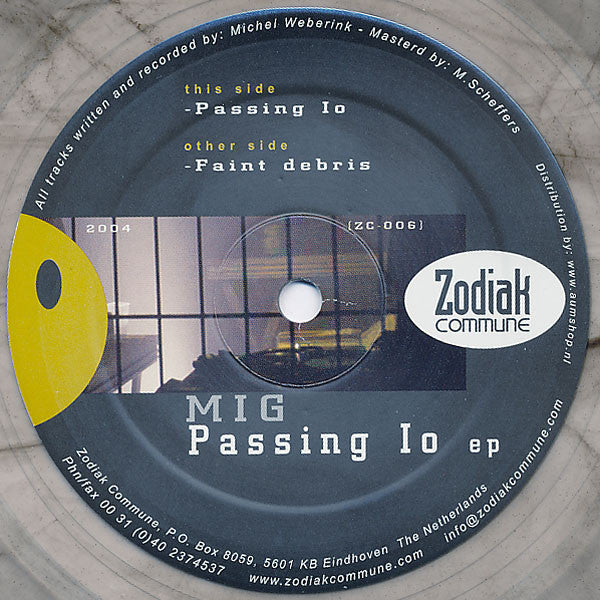 MIG (2) - Passing Io EP (12" Tweedehands)