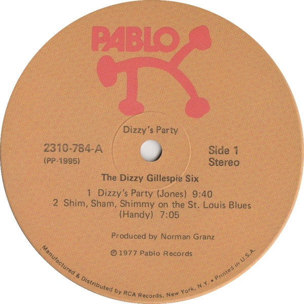 Dizzy Gillespie 6, The - Dizzy's Party (LP Tweedehands) - Discords.nl