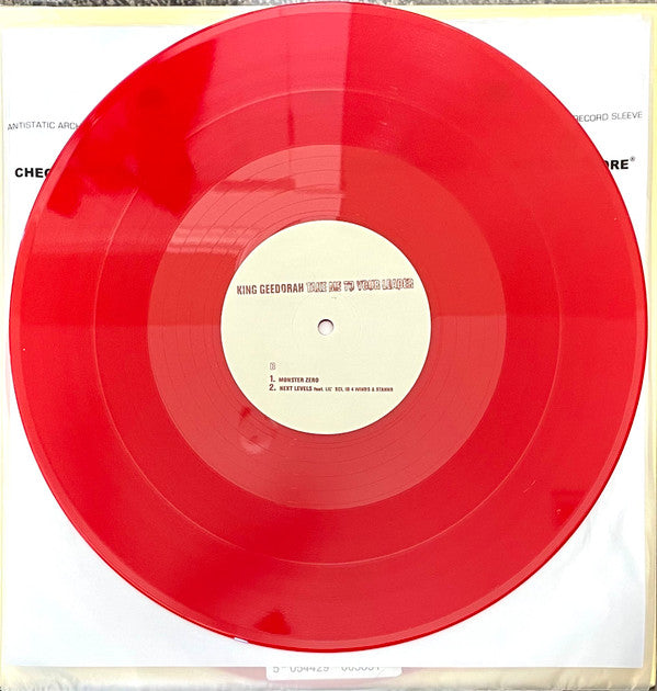 King Ghidra - Take Me To Your Leader (.. Your Leader// Red Vinyl LP)