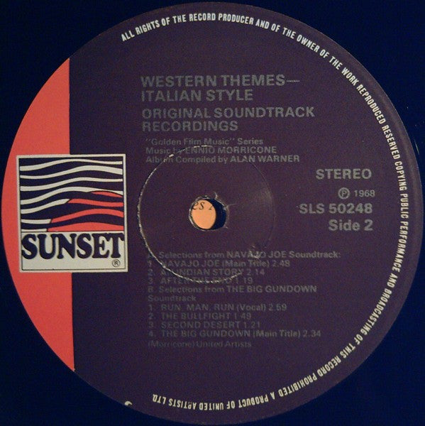 Ennio Morricone - Western Themes Italian Style (LP Tweedehands)