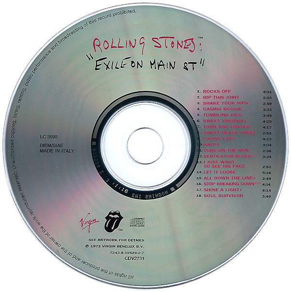 Rolling Stones, The - Exile On Main St (CD Tweedehands) - Discords.nl