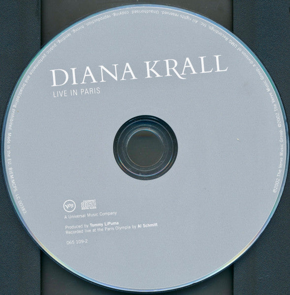 Diana Krall - Live In Paris (CD Tweedehands)