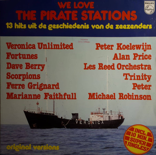 Various - We Love The Pirate Stations (LP Tweedehands)