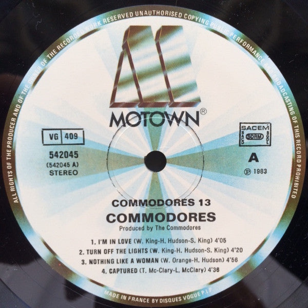 Commodores - 13 (LP Tweedehands)