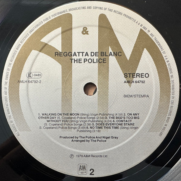 Police, The - Reggatta De Blanc (LP Tweedehands)