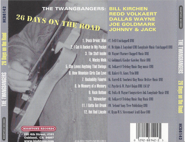 Twangbangers, The - 26 Days On The Road (CD Tweedehands)