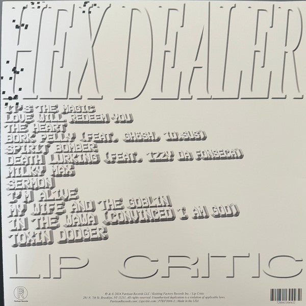 Lip Critic - Hex Dealer (LP)