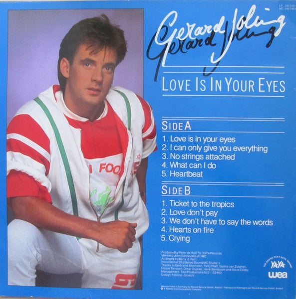 Gerard Joling - Love Is In Your Eyes (LP Tweedehands)