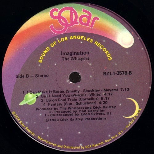 Whispers, The - Imagination (LP Tweedehands)