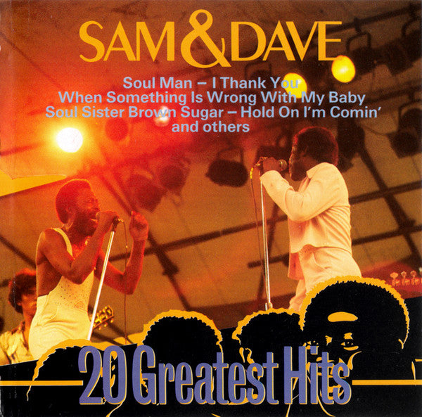 Sam & Dave - 20 Greatest Hits  (CD)